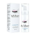 thumbnail image 1 of Champú limpiador para extensiones de pestañas AMINO, champú para pestañas, baño de espuma de aceite para extensiones de pestañas, kit de limpieza con cepillo, uso en salón de belleza, cepillo para pes, 1 of 5