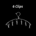 thumbnail image 1 of Percha de secado de ropa de acero inoxidable, 20 clavijas, perchero para ropa a prueba de viento, 20 Clips, colgador de calcetín, colgador de ropa interior, soporte para calcetines Tan Jianjun unisex, 1 of 2