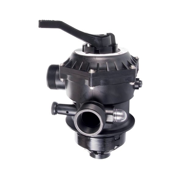 Multi-Port 1.5In Fpt Valve Black T/M Sand With Clamp
