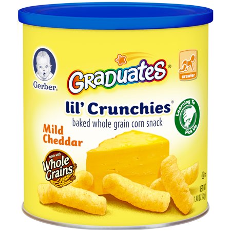 Gerber Graduates Lil' Crunchies Baked Whole Grain Corn ...