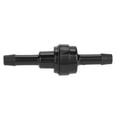 thumbnail image 3 of One Way Inline Check Valve, Non Return Straight Push Check Valve Air Water Quick Connect Fittings For Fuel Gas Liquid, 3 of 8