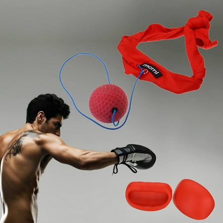Fight Ball Speedball Boxing Headband Set Boxing Speedball Training Reflex Punch Fitness Sports Stress
