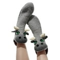 thumbnail image 2 of Wangsaura Chaussettes d'Automne Femmes Hiver, Chaussettes de Sol Antidérapantes Animaux de Bande Dessinée, 2 of 5