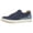 Navy, variant on Josey Stylish Leather Sneaker for Women - Light-Weight Everyday Active Shoe with Slip-Resistant Rubber Outsole Blush 7.5-8 M US