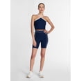 thumbnail image 2 of Athletic Works Women's and Women's Plus ButterCore Compression Bike Shorts, Sizes XS-4X, 2 of 6