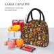 thumbnail image 5 of Balery Sunflowers Mushrooms Bolsa de Almuerzo para Mujeres, Caja de Almuerzo, Bolsa de Almuerzo Pequeña Impermeable, Tote de Almuerzo Reutilizable con Gran Capacidad, 5 of 6