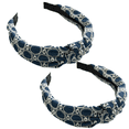 thumbnail image 1 of Diademas anudadas para diademas, diademas anchas para mujeres, aro para el cabello, nudo torcido, accesorios para el cabello de moda, 1 of 5