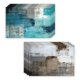 thumbnail image 3 of Juego de 4 manteles individuales de arte moderno, manteles individuales de café en turquesa y gris, manteles individuales de tela y lino con pintura de arte abstracto, manteles individuales coloridos, 3 of 5