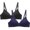 Blue, variant on 2 Pack Small Bras for Women No Underwire Bras Solid Color Wireless Bra Daily Wear Bralettes Comfort Push up Bra Cheap