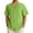 Green, variant on Men Shirts Linen Hawaii Channeling Hugh Lapel Casual Sports Beach Short Sleeve Shirt Top S