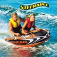 thumbnail image 3 of Airhead Slash II 2 Personne Gonflable Tube + Bob Tow Tow Corde Bouée Booster Ball, 3 of 6