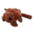 thumbnail image 3 of Shisuyan Grenouille en Bois Râpe Instruments de Musique d'Afrique Grenouille Râpe Super Guiro Grenouille à Percussion Bloc de Bois Instrument de Bruit de Grenouille, 3 of 8