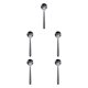 thumbnail image 3 of Advancent Cuchara de acero inoxidable con diseño en espiral, cuchara lavable para café, bebida, restaurante, herramienta para ceremonia de boda, Type2 NO2 Advancent CBP188084, 3 of 5