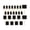 24 pcs, variant on Foam Painting Sponge Stamp Set Educational Sponge Painting Tool For Kids Doodling Card Making School Art Craft Project