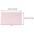 thumbnail image 2 of SHOWERORO 1Pcs Rectangular SIM Card Carry Case for Phone Card Holder and Storage 9.5x6x0.5in, 2 of 8
