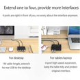 thumbnail image 4 of ABS USB 3.0 4-Port High-Speed Hub with 12V Adapter for Smartphones and Tablets, 4 of 4