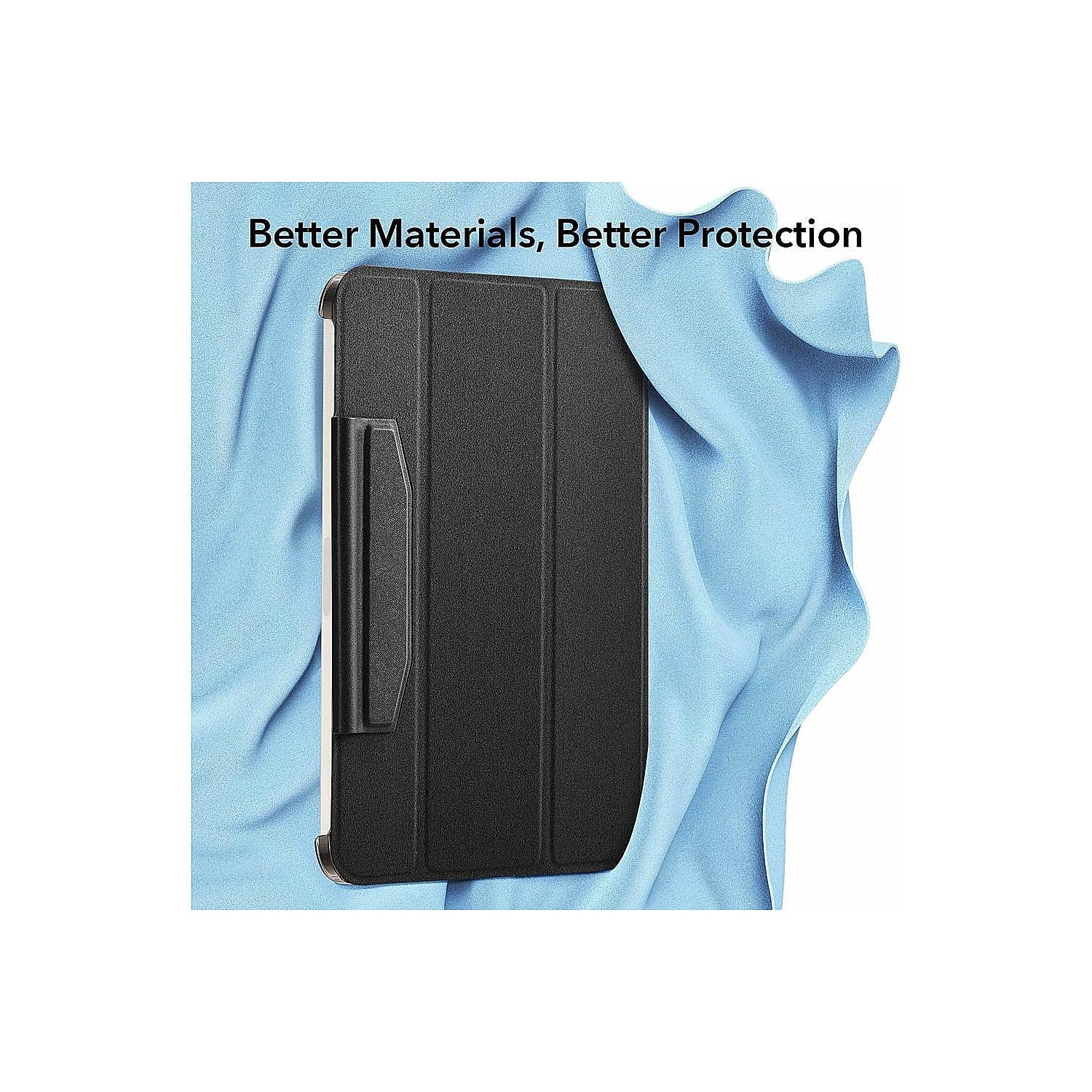 SaharaCase ESR Folio Case for Apple iPad mini A17 Pro & 6th Generation 2021 Black (TB00041)