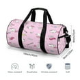 thumbnail image 2 of Hello kitty Gym Bag for Men and Women, Foldable Travel Duffel Bag, Lightweight Weekend Travel Bag with Shoe Compartment, Waterproof Gym Luggage Sports Bag for Travel Yoga, 2 of 2