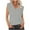 Gray, variant on Mrat Scoop Neck Tank Tops for Women Womens Solid Color Sleeveless V-Neck Sleeveless Sling Tops Blouse S-345 White XL