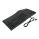 thumbnail image 1 of Teclado dividido ergonómico, teclado con cable ergonómico Tranquilo 17 atajos 110 para la oficina, 1 of 7