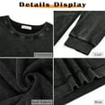 thumbnail image 5 of MOSHU Cotton Womens Sweatshirts Crewneck Long Sleeve Shirts Acid Wash Fall Tops Casual Vintage Gradient Sweatshirts for Womens, 5 of 9