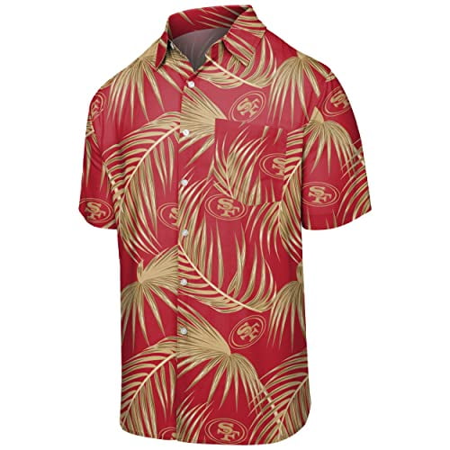 FOCO Mens NFL NFL Team Logo Aloha Tropical SAN Francisco 49ERS SMU