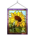 thumbnail image 1 of Panel de ventana artesanal Zulema decoración del girasol acrílico 20x15cm, 1 of 7