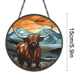 thumbnail image 2 of RKSTN a Pendant Hanging Wreath Colorful Circular Wall Decoration Window Decoration Festival Decorations 15cm, 2 of 6
