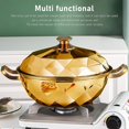 thumbnail image 4 of Steamer For Cooking, Stainless Steel Steamer Pot Food Steamer 11 Inch Steam Pots With Lid 2 Tier Kitcken Cooking Tool For Cooking Vegetables Seafood S, 4 of 5