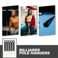 thumbnail image 6 of TUIBELYN 10 Sets Billiard Stick Hanging Holder Pool Cue Protectors Billiard Cue Hangers with Accessory, 6 of 9