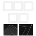 thumbnail image 4 of 5pcs Light Cover Plate Light Plate Acrylic Cover Acrylic Wall Decor Acrylic Outlet Cover Plate Light Cover Acrylic Cover For Walls Plate Outlet Cover Wall Socket Cover, 4 of 7