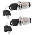 thumbnail image 1 of Interruptor Kusrkot 2 Piezas Eléctricas 2 Posiciones 1NO 1NC SPDT Con De Llave CA 250V 5 Amp, 1 of 8