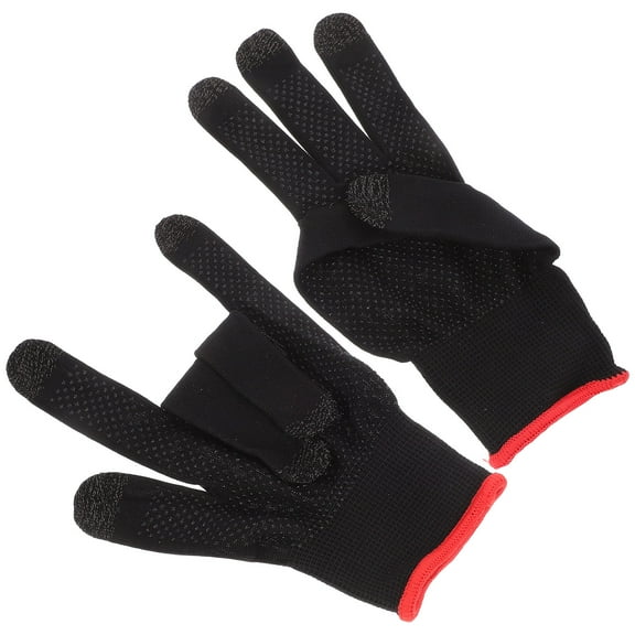 UPOUART 1Pair Black Game Gloves Designed for Mobile Use Offering Breathable Comfort and Enhanced Grip