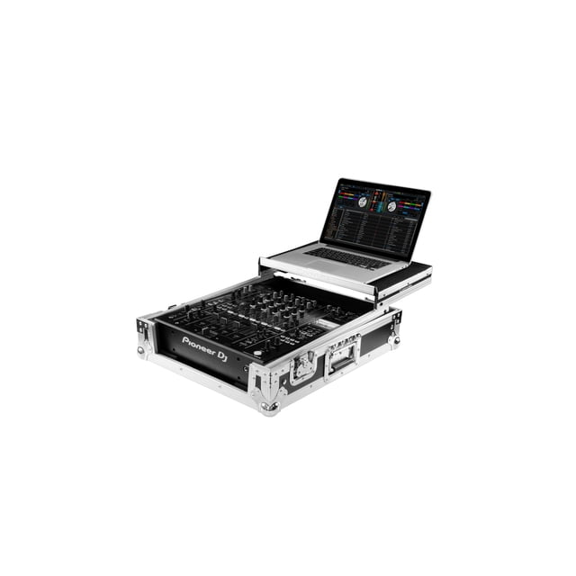 Odyssey DJ DJM-A9 Flight Case with Glide Style Laptop Platform