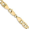 thumbnail image 2 of 14K 5.25mm Concave Anchor Chain, 2 of 4
