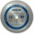 thumbnail image 2 of oshlun sbf-120060 12" x 60t x 1" arbor saw blade - ferrous, 2 of 2