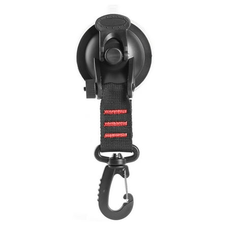 

Farfi Potable 360 Degree Rotating Suction Cup Hook Camping Climbing Awning Tieback