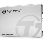 Transcend TS128GSSD370S 128GB 2.5 Solid State Drive, SATA III 6GB/s Synchronous MLC Nand Flash Memory, Aluminum / Silver Casing