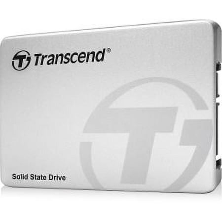 UPC: 0760557832447 | Transcend TS128GSSD370S 128GB 2.5 Solid State Drive  SATA III 6GB/s Synchronous MLC Nand Flash Memory  Aluminum / Silver Casing