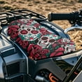 thumbnail image 2 of Uorisanigo ATV Seat Cover for Most ATV, Rose Sugar Skull Four Wheeler Seat Cover Waterproof Seats Protection for Polaris Sportsman 400 500 850 1000 4 Wheeler/ Honda Rancher 420, 2 of 7
