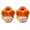 Orange, variant on Boys Girls Slippers Non-Slip Kids Slippers Cartoon Cute Animal Lightweight Cotton Toddler Shoes, Cushioning Insoles Indoor Soft and Comfortable Slipper