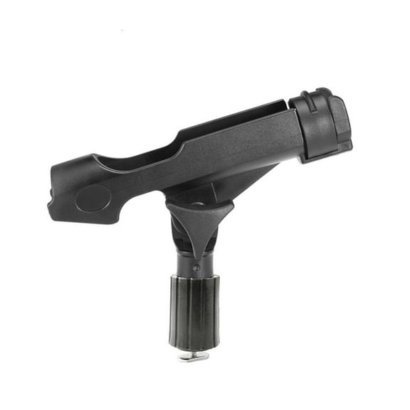 Fishing Boats Rod Holder, 360 Degree Rotation Adjustable Kayak Fishing Rod Rack, Large Clamps Opening Folding Rod Holder