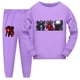 thumbnail image 1 of Conjunto de pijama de Halloween para niños y niñas, ropa de dormir de inodoro Skibidi, Pijamas de Navidad, primavera y otoño, 1 of 4