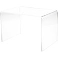 thumbnail image 1 of Plymor Clear Acrylic Rectangular Display Riser, 9" H x 13.5" W x 9" D (1/4" Thick) (6 Pack), 1 of 3