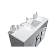 thumbnail image 5 of Laviva Nova 48" Contemporary Wood Cabinet with Ceramic Countertop in Gray, 5 of 10