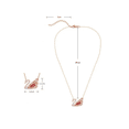thumbnail image 3 of Collar De Cisne Xtellar Pequeño De Oro Rosa, 3 of 3