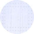 thumbnail image 1 of Ahgly Company Indoor Round Solid Blue Modern Area Rugs, 7' Round, 1 of 4