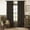 Floral Black-52"W x 84"L (Pack of 2), variant on Floral Black Roman Shades 34"W x 64"L (Pack of 1) for Bedroom Living Room