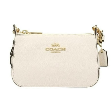 Coach Pebble Leather Jes Crossbody Bag Chalk 78754 NWT