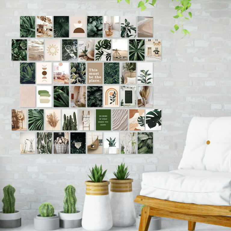 50Pcs Boho Wall Collage Kit Aesthetic Pictures, Room Decor for ...